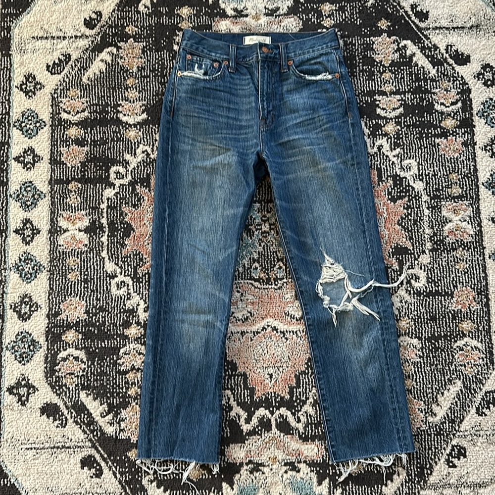 Madewell Distressed Perfect Summer Jean